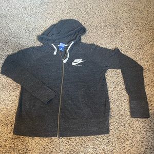 Nike zip up sweater